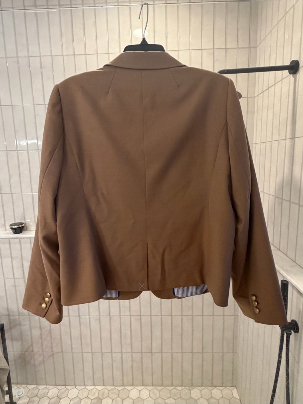 J. Crew Camel Single-Breasted Tailored Blazer - Picture 5 of 10